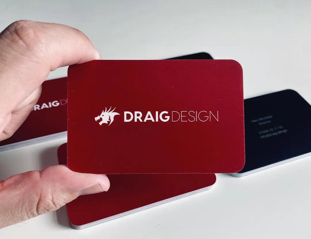 Draig Design Business Cards